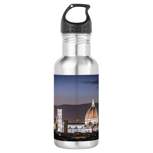 Cathedraal - Florance Italië Waterfles (Voorkant)