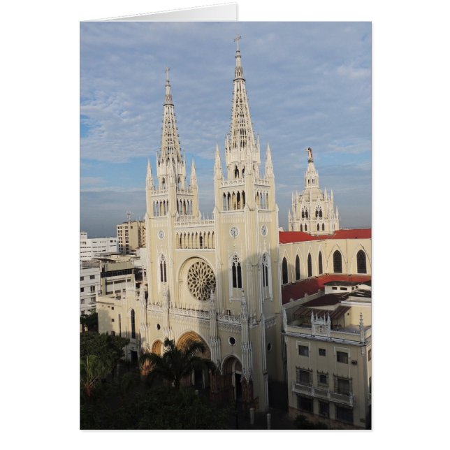 Cathedraal in de ochtend - Guayaquil - Ecuador (Voorkant)