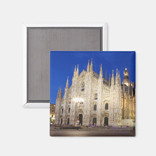Cathedraal in Milaan Magneet (Voorkant / Achterkant)