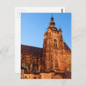Cathedraal in Praag Briefkaart (Voorkant / Achterkant)