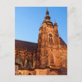 Cathedraal in Praag Briefkaart (Voorkant)