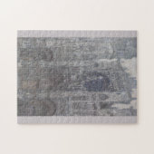 Cathedraal in Rouen Portal Grey Weather door Monet Legpuzzel (Horizontaal)