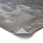 Cathedraal in Rouen Portal Grey Weather door Monet Poster (Hoek)