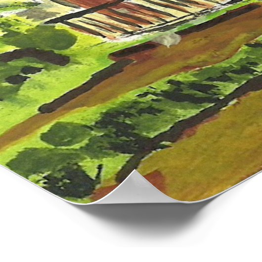 Cathedraal, Jackson Square, New Orleans Poster (Hoek)