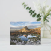 Cathedraal Lake en Peak - Yosemite John Muir Trail Briefkaart (Staand voorkant)