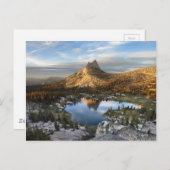 Cathedraal Lake en Peak - Yosemite John Muir Trail Briefkaart (Voorkant / Achterkant)