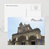 cathedraal manilla briefkaart (Voorkant / Achterkant)