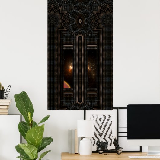 Cathedraal Passage Poster (Thuiskantoor)