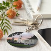 Cathedraal plein in Vilnius, LITOUWEN — Sleutelhanger (Zijkant)