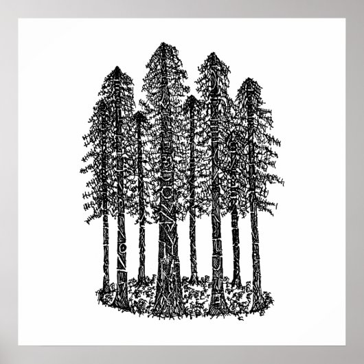 Cathedraal Ring (kustmammoetschets) Poster (Voorkant)