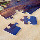 Cathedraal Rock reflecterend in Oak Creek Legpuzzel (Zijkant)