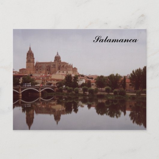 Cathedraal - Salamanca Briefkaart (Voorkant)