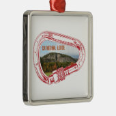 Cathedraal-schuin klimmen Carabiner Metalen Ornament (Rechts)