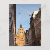 Cathedraal Uitzicht Trier Briefkaart (Voorkant)