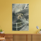 Cathedraal Uitzicht van de pool Siloam Canvas Afdruk (Insitu (Woonkamer))