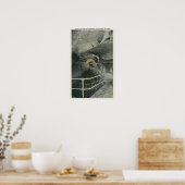 Cathedraal Uitzicht van de pool Siloam Poster (Keuken)