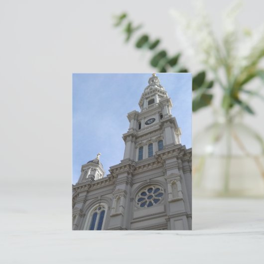 Cathedraal van de "Blessed" Briefkaart (Staand voorkant)