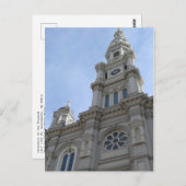 Cathedraal van de "Blessed" Briefkaart (Voorkant / Achterkant)