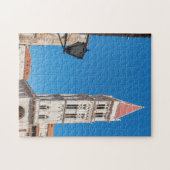 Cathedraal van de toren van St Lawrence in Trogir  Legpuzzel (Horizontaal)