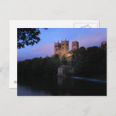 Cathedraal van Durham bij Sunset Briefkaart (Voorkant / Achterkant)