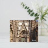 Cathedraal van het Briefkaart van Sevilla facede (Staand voorkant)
