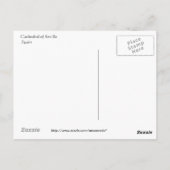 Cathedraal van het Briefkaart van Sevilla facede (Achterkant)