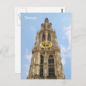 Cathedraal van onze dame in Antwerpen Briefkaart (Voorkant / Achterkant)