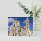 Cathedraal van Santa Maria Assunta, Sienna, Italië Briefkaart (Staand voorkant)