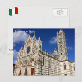 Cathedraal van Santa Maria Assunta, Sienna, Italië Briefkaart (Voorkant / Achterkant)