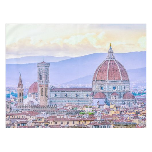 Cathedraal van Santa Maria del Fiore Artwork | Tafelkleed (Voorkant (Horizontaal))