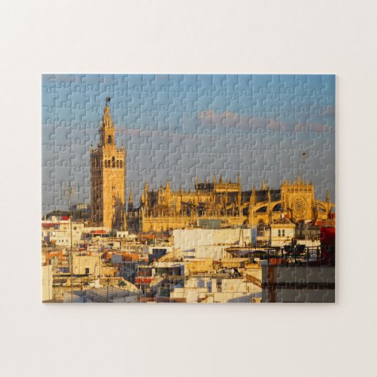 Cathedraal van Sevilla, Spanje - Puzzle Legpuzzel (Horizontaal)