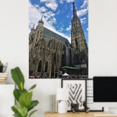 Cathedraal van Wenen Poster (Thuiskantoor)
