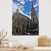 Cathedraal van Wenen Poster (Keuken)