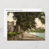 Cathedral and Castle, Inverness, Schotland Briefkaart (Voorkant / Achterkant)