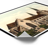 Cathedral, Augsburg, Beieren, Duitsland Poster (Hoek)