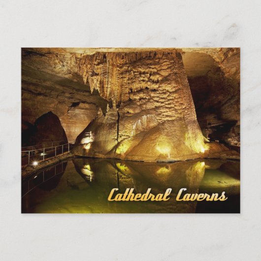 Cathedral Caverns State Park, Alabama Briefkaart (Voorkant)