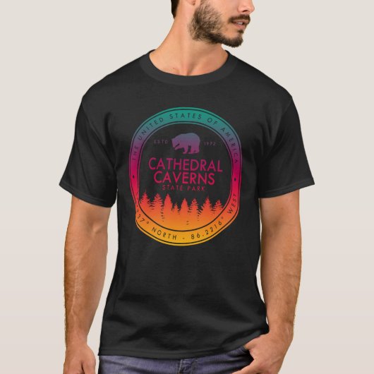 Cathedral Caverns State Park Alabama Souvenirs T-shirt (Voorkant)