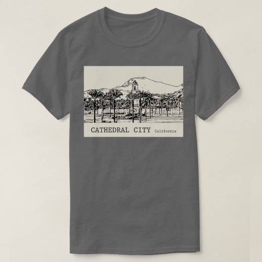 Cathedral City California TShirt 2 (Design voorkant)