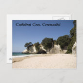 Cathedral Cove, Coromandel Briefkaart (Voorkant / Achterkant)