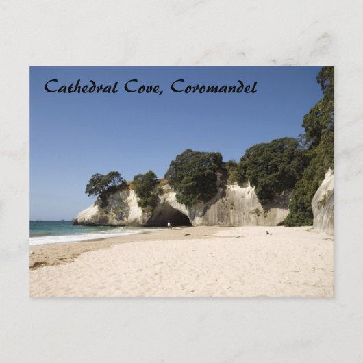 Cathedral Cove, Coromandel Briefkaart (Voorkant)