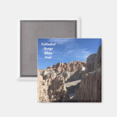 Cathedral Gorge State Park - Nevada Magneet (Voorkant / Achterkant)