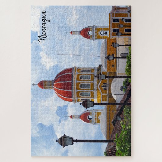 cathedral granada nicaragua legpuzzel (Verticaal)