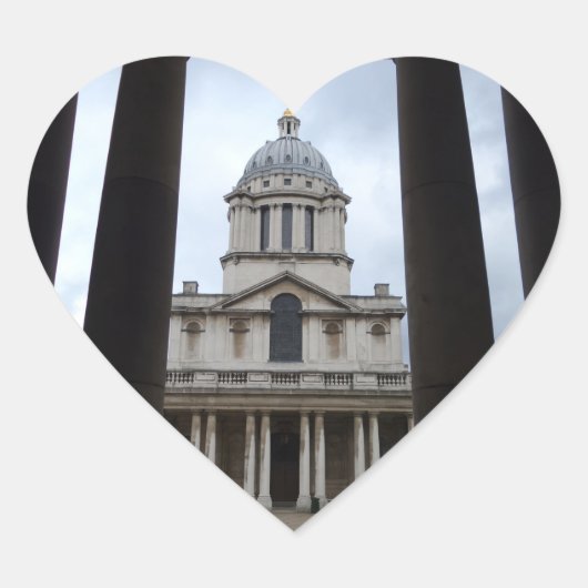 Cathedral Heart Sticker (Voorkant)