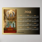 Cathedral-kalender Poster (Voorkant)