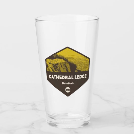 Cathedral Ledge State Park, New Hampshire Glas (Voorkant)