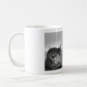 Cathedral Notre Dame gargoyle mok koffie (Links)