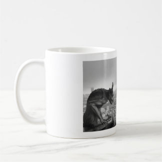 Cathedral Notre Dame gargoyle mok koffie