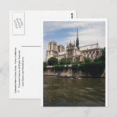 Cathedral Notre-Dame, Parijs Briefkaart (Voorkant / Achterkant)