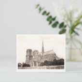 Cathedral Notre Dame Postcard Briefkaart (Staand voorkant)