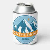 Cathedral Range California Blikjeskoeler (Blikje Achterkant)